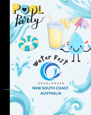 Water Fest Shoalhaven Pool Party Tshirt