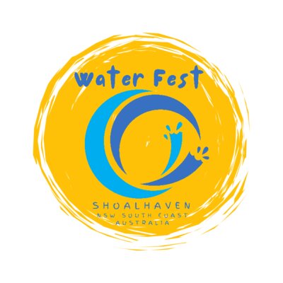 Water Fest Logo Yellow